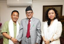 Sikkim’s CM PS Golay Assures Full Support to Former MPs and Legislators "Sikkim's CM PS Golay and Former MPs"
