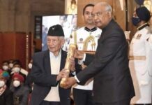 Eminent Nepali Litterateur Padma Shri Lil Bahadur Chhetri Passes Away at 92