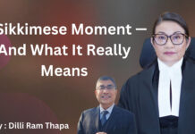 A Sikkimese Moment — And What It Really Means